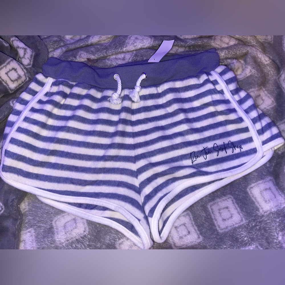 RonJon Surf Shop striped shorts